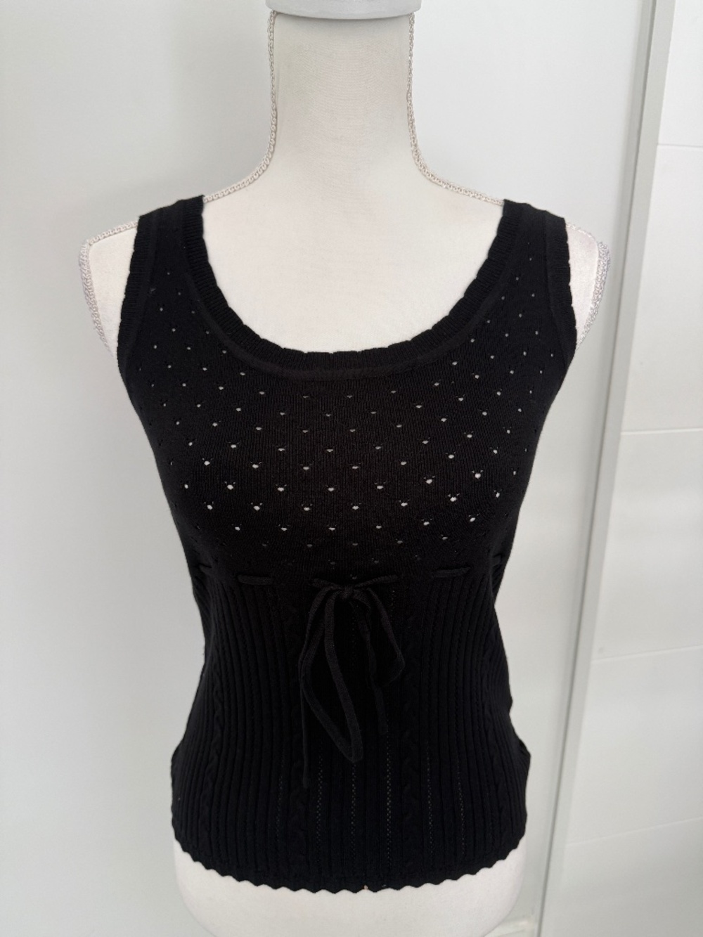 Heirloom Black Tank Top